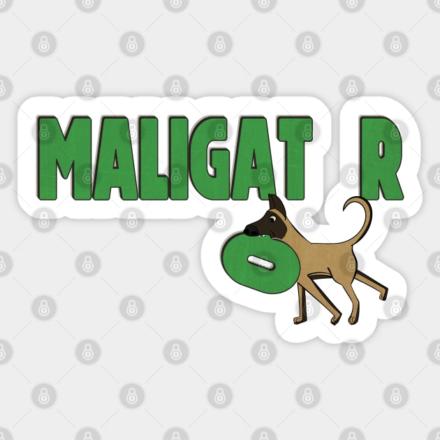 Maligator Sticker by ArtsofAll